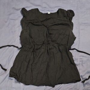 Old Navy Elegant Black Maternity Blouse